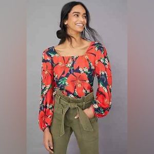 Farm Rio Anouk Blouse for Anthropologie size medium